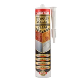 Dekton Multipurpose Silicone Sealant Clear