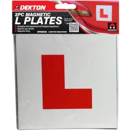 Dekton Car Magnetic L Plate 2 Pack (DT95945)