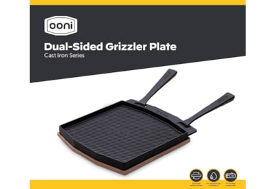 Ooni Dual-sided Grizzler Plate Ooni Dual-sided Grizzler Plate