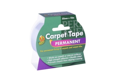 Ducktape Double Sided Permanent Carpet Tape 50mmx10m Ducktape Double Sided Permanent Carpet Tape 50mmx10m