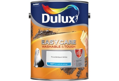 Dulux Easycare W&t Matt Pure Brilliant White 2.5l (5260796)