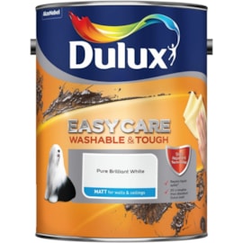 Dulux Easycare W&t Matt Pure Brilliant White 5l (5260819)