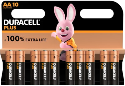 Duracell 100% Aa Batteries 10s (MN1500B10PLUS)