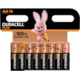 Duracell 100% Aa Batteries 16s (MN1500B16PLUS)