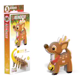 Eugy Reindeer 3d Craft Set