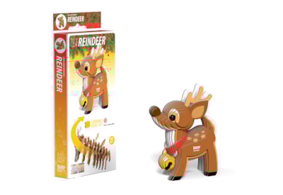 Eugy Reindeer 3d Craft Set