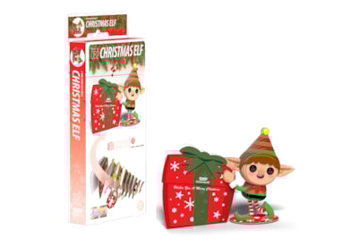 Eugy Christmas Elf 3d Craft Set