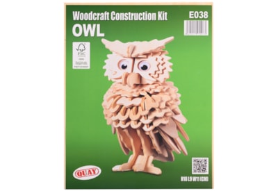 Owl Woodcraft Construction Kit