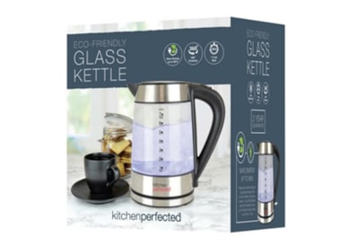 Kitchen Perfected Illuminated Glass Kettle 1.7ltr Kitchen Perfected Illuminated Glass Kettle 1.7ltr