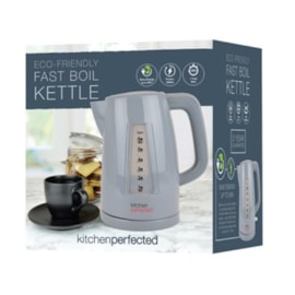 Kitchenperfected Eco-Friendly 3Kw Fast Boil Cordless Kettle - Grey Kitchenperfected Eco-Friendly 3Kw Fast Boil Cordless Kettle - Grey