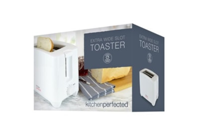 Lloytron Kitchen Perfected White 2 Slice Toaster (E2020WH)