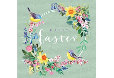 Ling Easter Wreath Card Pack Of 5 Ling Easter Wreath Card Pack Of 5