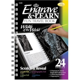 Royal Brush Engraving Activity Book Wildlife Royal Brush Engraving Activity Book Wildlife
