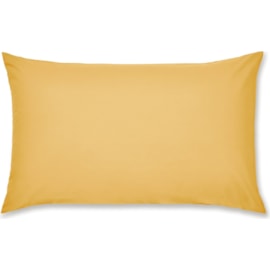 Catherine Lansfield House Wife Pillow Case (pair) Ochre Catherine Lansfield House Wife Pillow Case (pair) Ochre