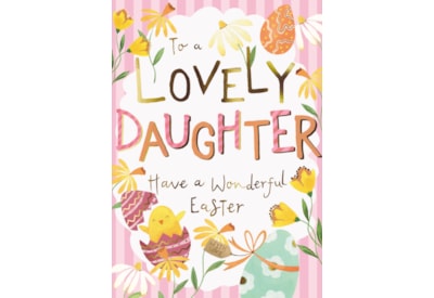 Ling Easter Daughter Chicks & Flowers Typographic Ling Easter Daughter Chicks & Flowers Typographic