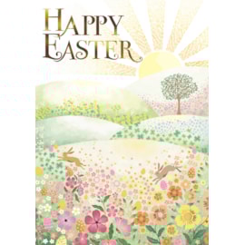 Ling Easter Floral Countryside Scene Ling Easter Floral Countryside Scene
