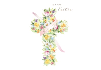 Ling Easter Floral Cross Ling Easter Floral Cross