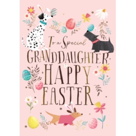 Ling Grandaughter Pink Easter Dogs