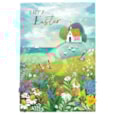 Ling Easter Scene Card Ling Easter Scene Card