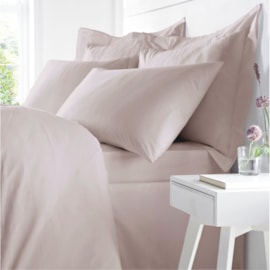 Egyptian Cotton Duvet Set Blush Double Egyptian Cotton Duvet Set Blush Double