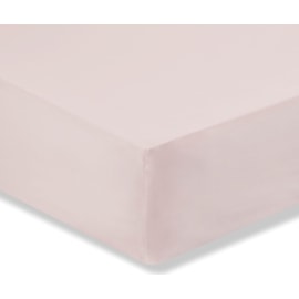 Egyptian Cotton Fitted Sheet Blush King (BD/57496/R/KFD/BLH)