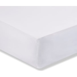 Bianca 180tc Egyptian Cotton Fitted Sheet White Double Bianca 180tc Egyptian Cotton Fitted Sheet White Double
