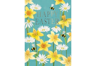 Daisy & Daffodils Easter Card (EIIA0165)