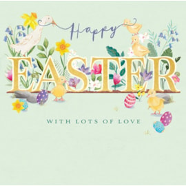 Lots Of Love Easter Card (EIIA0169)