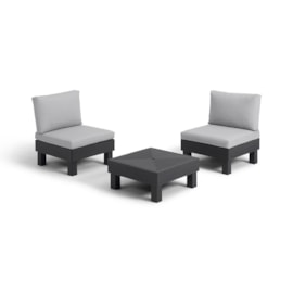 Keter Elements Balcony Set - Graphite Keter Elements Balcony Set - Graphite