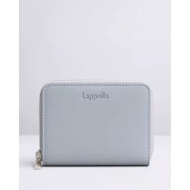 Lappella Elisia Medium Zip Round Purse In Morning Blue Lappella Elisia Medium Zip Round Purse In Morning Blue