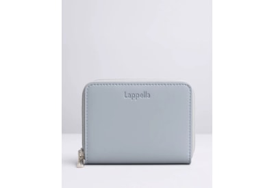 Lappella Elisia Medium Zip Round Purse In Morning Blue Lappella Elisia Medium Zip Round Purse In Morning Blue