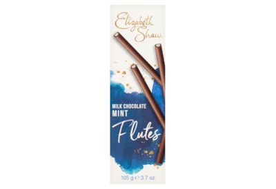 Elizabeth Shaw Milk Chocolate Mint Flutes 105g Elizabeth Shaw Milk Chocolate Mint Flutes 105g
