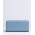 Lappella Emilia Large Zip Round Purse In Morning Blue