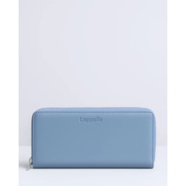 Lappella Emilia Large Zip Round Purse In Morning Blue