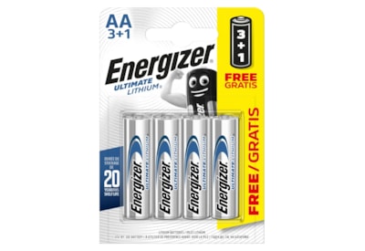 Energizer Ultimate Lithium AA 3 +1 Energizer Ultimate Lithium AA 3 +1
