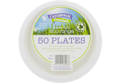 Caterpack Enviro Plates 18cm 50s (3865)