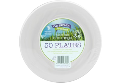 Caterpack Enviro Plates 23cm 50s Caterpack Enviro Plates 23cm 50s