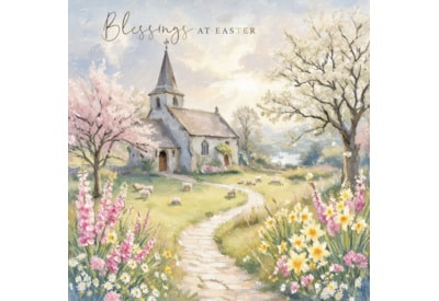 Ling Easter Spring Church Scene Ling Easter Spring Church Scene