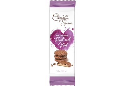 Elizabeth Shaw Milk Chocolate Fruit & Nut Biscuits 140g Elizabeth Shaw Milk Chocolate Fruit & Nut Biscuits 140g