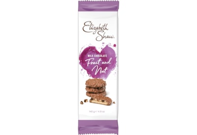 Elizabeth Shaw Milk Chocolate Fruit & Nut Biscuits 140g (G1024)