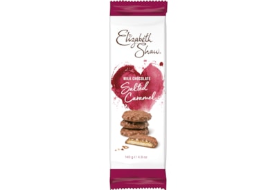 Elizabeth Shaw Milk Chocolate Salted Caramel Biscuits 140g Elizabeth Shaw Milk Chocolate Salted Caramel Biscuits 140g