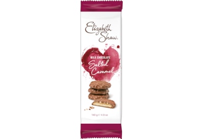 Elizabeth Shaw Milk Chocolate Salted Caramel Biscuits 140g (G1025)
