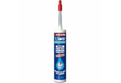 Evo-stik 1 Hour Shower Bathroom Sealant White Ct20 350ml Evo-stik 1 Hour Shower Bathroom Sealant White Ct20 350ml