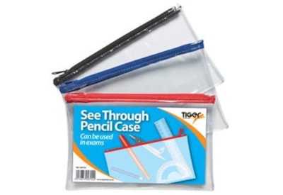 Tiger Exam Pencil Case 8x5" Tiger Exam Pencil Case 8x5"