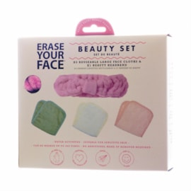 Erase Your Face Makeup Removing Beauty Set Erase Your Face Makeup Removing Beauty Set