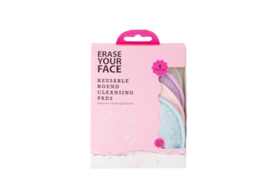 Erase Your Face 4 Pack Pads Colourful Muted Erase Your Face 4 Pack Pads Colourful Muted