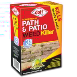 Doff Concentrated Path & Patio Weedkiller 3 Sachets Doff Concentrated Path & Patio Weedkiller 3 Sachets