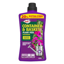 Doff Container & Basket Feed Concentrate Extra Fill 1.2ltr Doff Container & Basket Feed Concentrate Extra Fill 1.2ltr