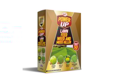 Doff Power Up Complete Lawn Feed Weed & Mosskiller 50 Sqm 1.6Kg Doff Power Up Complete Lawn Feed Weed & Mosskiller 50 Sqm 1.6Kg