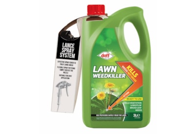 Doff Lawn Weedkiller Rtu 3Ltr Doff Lawn Weedkiller Rtu 3Ltr
